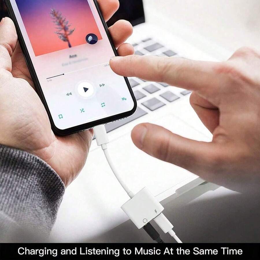 12 Packs IPhone AUX Adapter 3.5mm Cable With Audio Jack, Headphone