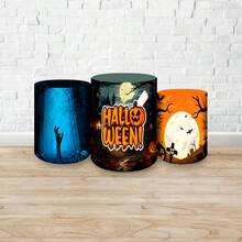 Trio Kit Sublimated Cylinder Decorative Covers Party And Birthday Decoration Various Themes Halloween Party Dark Fantasy Suspense Fear - 汽缸蓋 642 - 查看 2