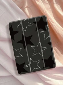 Star Case Compatible With IPad 10.2 Inch 2021/2020 IPad 9th/8th Generation, Tab Cover,With Pen Holder,Supports Automatic Sleep/Wake Lid
