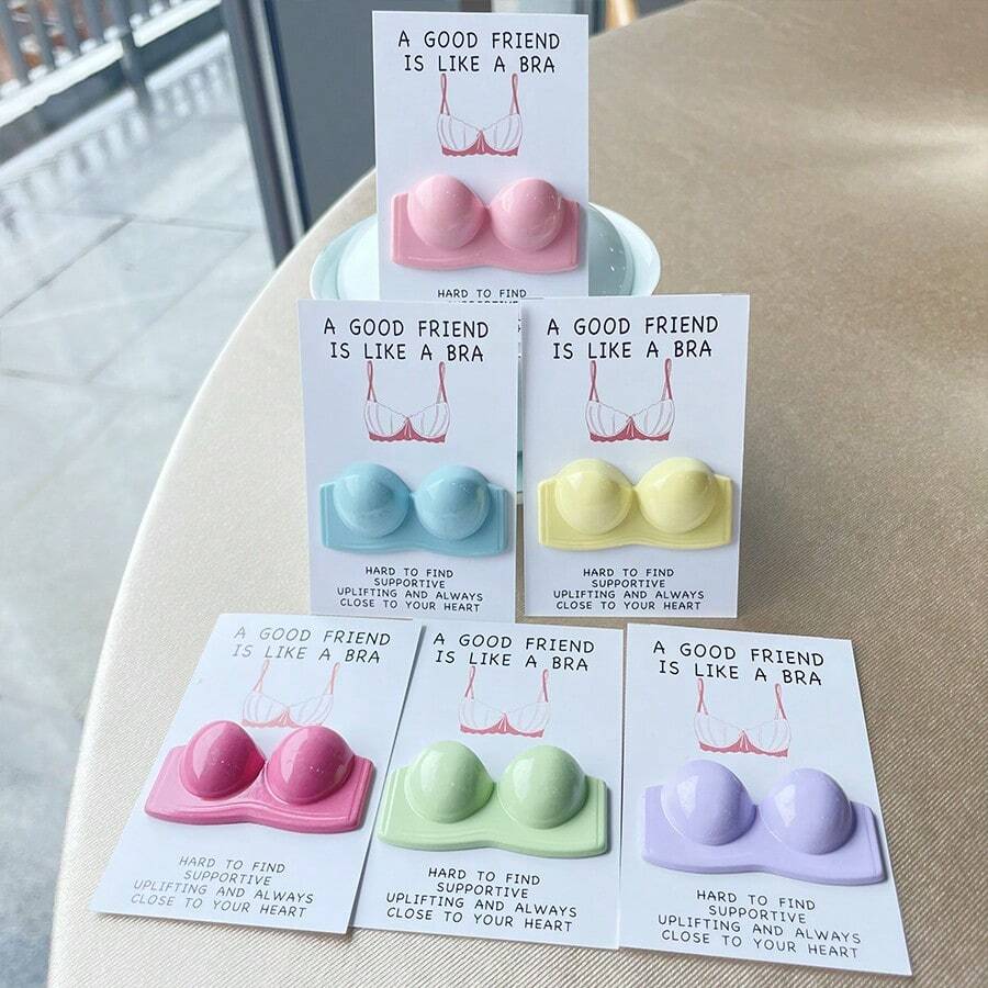 1 tấm thiệp Pocket Hug Bralette - Thiệp khích lệ, sinh nhật, món quà hoàn hảo cho mọi dịp - sinh nhật, tiệc tùng, ngày tình bạn, chúc may mắn, cảm ơn, tưởng tượng, mọi dịp - thiệp Resin Pocket Hug