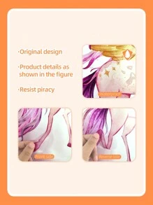 1 Set Cartoon Unicorn & Star Decorative Wall Stickers, Suitable For Kids Room, Bedroom, Home Decor - Multicolor - View 10