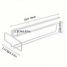 1 pieza Soporte para copas de vino - Estante para copas debajo del gabinete, soporte para almacenamiento de copas de vino, organizador de metal para bar y cocina - Multicolor - Ver 10