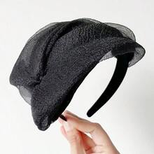 1 件女士头饰头带，打结宽头带，发带时尚发饰茶会头饰，适合女孩和女士 - 彩色 - 查看 12