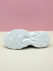 Sneaker senza lacci in bianco e nero da donna, scarpe da danza casual imbottite con suola ammortizzata