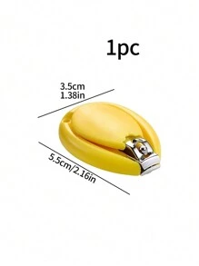 1 件可爱贝壳形婴儿指甲钳 - 黃色 - 查看 6