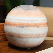 1pc Realistic Earth, Sun, Moon, Mars Plush Stuffed Doll Cushion, Space Theme Decorative Pillow, Birthday Gift, Cuddle Doll, Office Desk Decor,Uranus,Deep Space,Sun And Moon Plush - Multicolor - View 14
