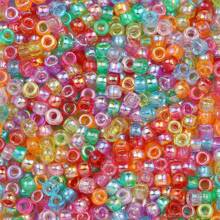 400pcs Acrylic Beads (0.6*0.9mm) Macaron Colored Horse Eye Shape Beads For Diy Bracelets & Necklaces, Jewelry Making Accessory - 400pcs - View 30