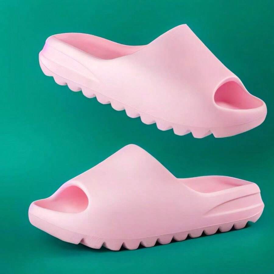 Yeeze Cloud Slide Slipper Lightweight Comfortable Soft Orthopedic Release - Màu Hồng baby - Xem 1