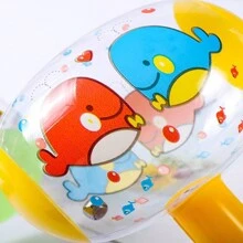 5 piezas Martillo inflable de estilo de dibujos animados al azar, martillo inflable con campana, para crear atmósfera de fiesta con pequeños juguetes (color al azar) - Multicolor - Ver 3
