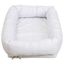 White/Silver Crib And Stroller Reducing Nest - Kiddo Nap - 白色 - 查看 3