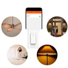 Smart WIFI Light Switch Remote Home Voice Control Smart Life 2pack