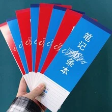 Bộ 2 sổ tay ghi chú nhỏ gọn, sáng tạo, nhỏ gọn, có dòng kẻ, hai mặt dành cho học sinh - Kiểu dáng đa dạng - màu sắc ngẫu nhiên - Xem 3