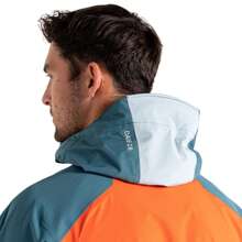 Dare 2B Mens Cornice Waterproof Jacket (Trail Blaze Orange/Slate Grey) - Orange (Spinning Top) - View 4