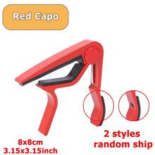 Bộ 14 phụ kiện đàn guitar ABS sáng tạo hợp kim nhôm Capo đàn guitar dây đeo đàn guitar có thể điều chỉnh Straplook hộp đựng đàn Bass Ukulele phụ kiện - Nhiều màu - Xem 14