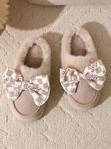 Novas Pantufas Macias e Antiderrapantes de Sola Grossa Forradas com Pelúcia para Uso Interno e Externo, para Inverno