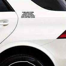 1张趣味PVC贴纸 - “我刹车”图案，适用于庭院和旧货店 | 5英寸防水、防紫外线乙烯基贴纸，适用于笔记本电脑、汽车、保险杠、卡车、窗户、头盔、墙壁、行李箱、镜子 - 彩色 - 查看 7