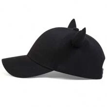 1 pieza Gorra de béisbol ajustable con cuernos de toro de dibujos animados para hombres, sombrero de disfraz para exterior, viaje, fiesta de playa, primavera/otoño - Multicolor - Ver 5