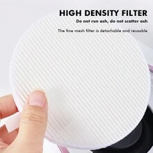 Colector de polvo para uñas acrílicas, aspirador potente para extraer el polvo de uñas con ventilador de succión, herramienta de manicura - Enchufe EU Tipo C(220-240V) - Ver 4