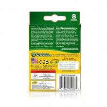 One,  8-Color Washable Crayons Can Be Used To Paint On Clothing Without Losing Color - Multicolor - View 5