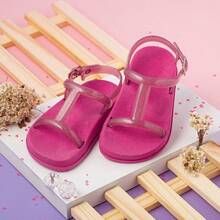 Children's Papete Girl Birken Women's Sandal Delicate And Beautiful-Birken Glitter Papete - Màu Hồng Tươi - Xem 1