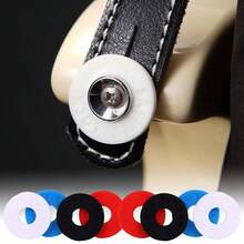 Bộ 14 phụ kiện đàn guitar ABS sáng tạo hợp kim nhôm Capo đàn guitar dây đeo đàn guitar có thể điều chỉnh Straplook hộp đựng đàn Bass Ukulele phụ kiện - Nhiều màu - Xem 9