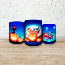 Kit Three Decorative Covers For Sublimated Cylinder Party And Birthday Decoration Various Themes Adult Children Halloween Horror Fantasy Party - 汽缸蓋 1783 - 查看 2