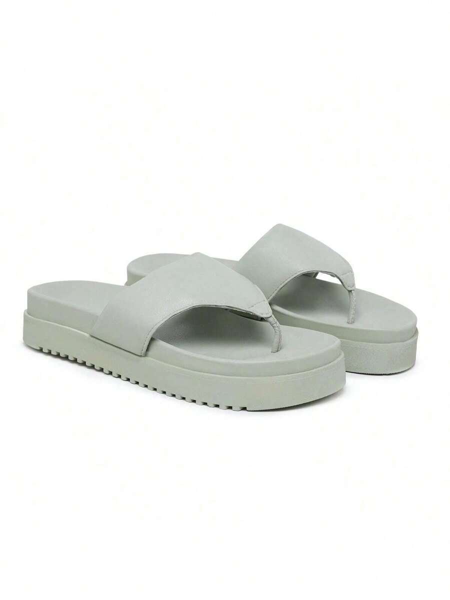 Women's Papete Flat Sandal Fashion 2024 - 薄荷綠 - 查看 1