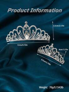 1 Set Minimalist Bridal Wedding Party Occasion Women Hair Accessories Hair Comb - Multicolor - View 4