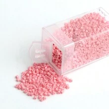 1000pcs 2mm  Japanese Glass Seed Beads Tiny Beads With Organizer Box For Jewelry Making DIY Bracelet Necklace Other Decors Beading Craft Supplies Accessories