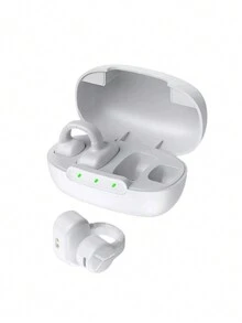 Tai nghe kẹp, Bluetooth 5.3, đeo không đau, thoải mái và ổn định, có hộp sạc cho thời lượng pin dài, âm thanh chất lượng cao, thích hợp cho thể thao nhỏ và di động, âm thanh nổi sống động, điều khiển cảm ứng trực quan, tai nghe không dây nhét tai mini có hộp sạc, - Nhiều màu - Xem 13
