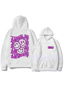Cold Blouse Sweatshirt 100% Cotton Time Is Money Streetwear Launch Unisex Winter Fashion - Fast Shipping - trắng - Xem 2
