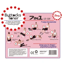 MBB Magic BB Wasit Trainer For Women - Body Shaping Machine For Home Gym, Buttocks Training Machine, Buttock Lift Machine, Hip Trainer, Buttock Lifting Massage-Pink Color - Pink - View 8