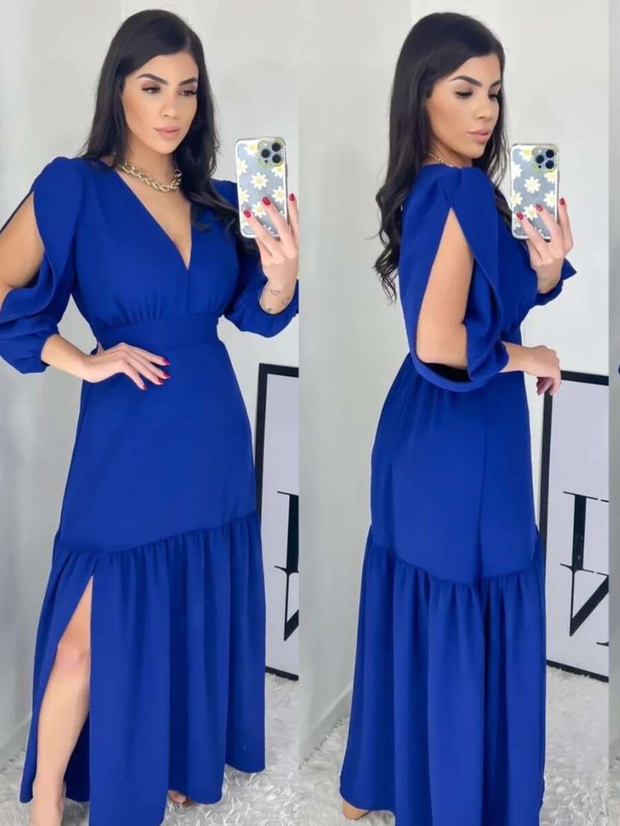 Women Dresses - azul real - Ver 1