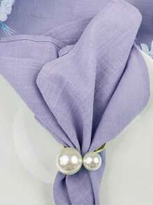 6/300pcs Nordic Style Minimalist Plaid Napkins, 100% Polyester Wrinkle-Resistant, Suitable For Hotel, Restaurant, Home, Holiday Party, Banquet Table Decoration, Cocktail Napkins