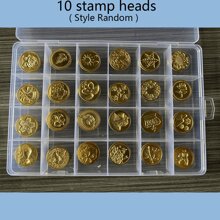 1 Ensemble De 17 Pièces Kit De Timbres Pour L'emballage Cadeau