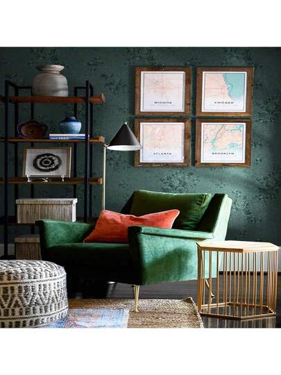 1Roll10M Zwart Wallpaper Peel Stick Bloemen Embossed Contact Paper 17.7inch 393.7/196.8/118.1/39.3inch Removable Textured Flower Self Adhesive Thicken Countertops Cabinets view 6