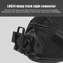 Metal Alloy L4G24 NVG Arms Mount OPS Night-Vision Goggles Bracket Breakaway Base - màu đen - Xem 4