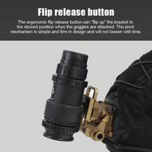 Metal Alloy L4G24 NVG Arms Mount OPS Night-Vision Goggles Bracket Breakaway Base - màu đen - Xem 3