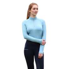 Hy Womens/Ladies Synergy Sports Top (Aqua Blue) - Mint Blue - View 1