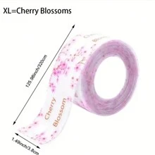 1pc Transparent Printed Mold-Proof Waterproof Tape, 3m Long, For Filling Gaps Of Kitchen Stove, Bathroom Toilet, Wall Corner Or Baseboard