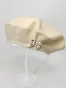 1 pieza Boina francesa elegante - Disfraz y fiesta de disfraces de lana de moda para adultos - Boinas unisex - boina de lana - Ver 10