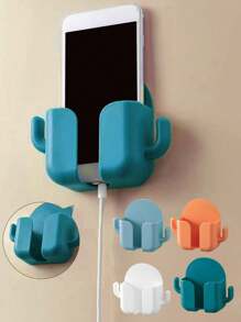 1 件/4 件粘性手机支架床头桌安装支架收纳器线缆收纳器 - 彩色 - 查看 1