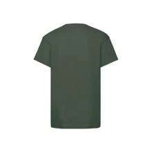 Fruit of the Loom Childrens/Kids Original T-Shirt (Bottle Green) - Dark Green - View 2