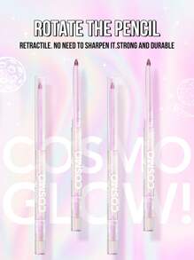 Misslyn HOLO SHINE 彩妆套装，2 件，变色龙眼线笔，金属色调变色眼线笔，高色度，多色凝胶眼线笔，防晕染，防水，持久，防汗，高色度绿紫色眼线膏 Y2K 眼线膏高光泽眼线凝胶防水防汗不晕染多用途顺滑眼线笔，唇膏，不粘腻，高光泽，奶油色和珍珠饰面，高色度颜色和即时光泽，光泽，保湿轻盈不粘腻唇彩，不粘腻唇彩 - 15 OH MY HOLLO+03 Wildest Dream - 查看 5