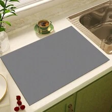 1 件，家居装饰，超强吸水大号厨房吸水垫防滑排水咖啡碗碟干燥垫速干浴室排水垫餐具垫 - 彩色 - 查看 4