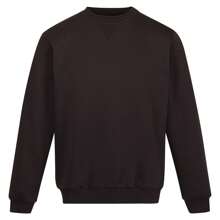 Regatta Mens Pro Crew Neck Sweatshirt (Black) - Black - View 1