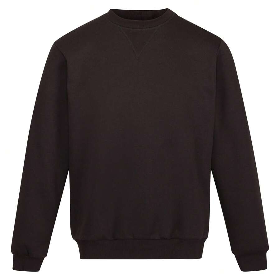 Regatta Mens Pro Crew Neck Sweatshirt (Black) - Black - View 1