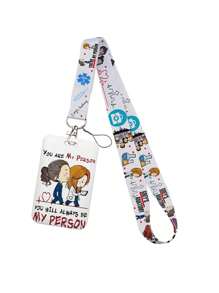 Medical Themed Doctor/Nurse ID Card Lanyard, Bus Card, Work Badge, Student ID Holder Set - Multicolor - View 6