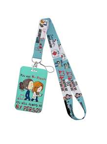 Medical Themed Doctor/Nurse ID Card Lanyard, Bus Card, Work Badge, Student ID Holder Set - Multicolor - View 5