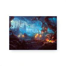Decorative Cover For Sublimated Rectangular Panel Party And Birthday Decoration Various Themes Adult Children Halloween Macabre Fantasy Party - 矩形面板643 - 查看 1